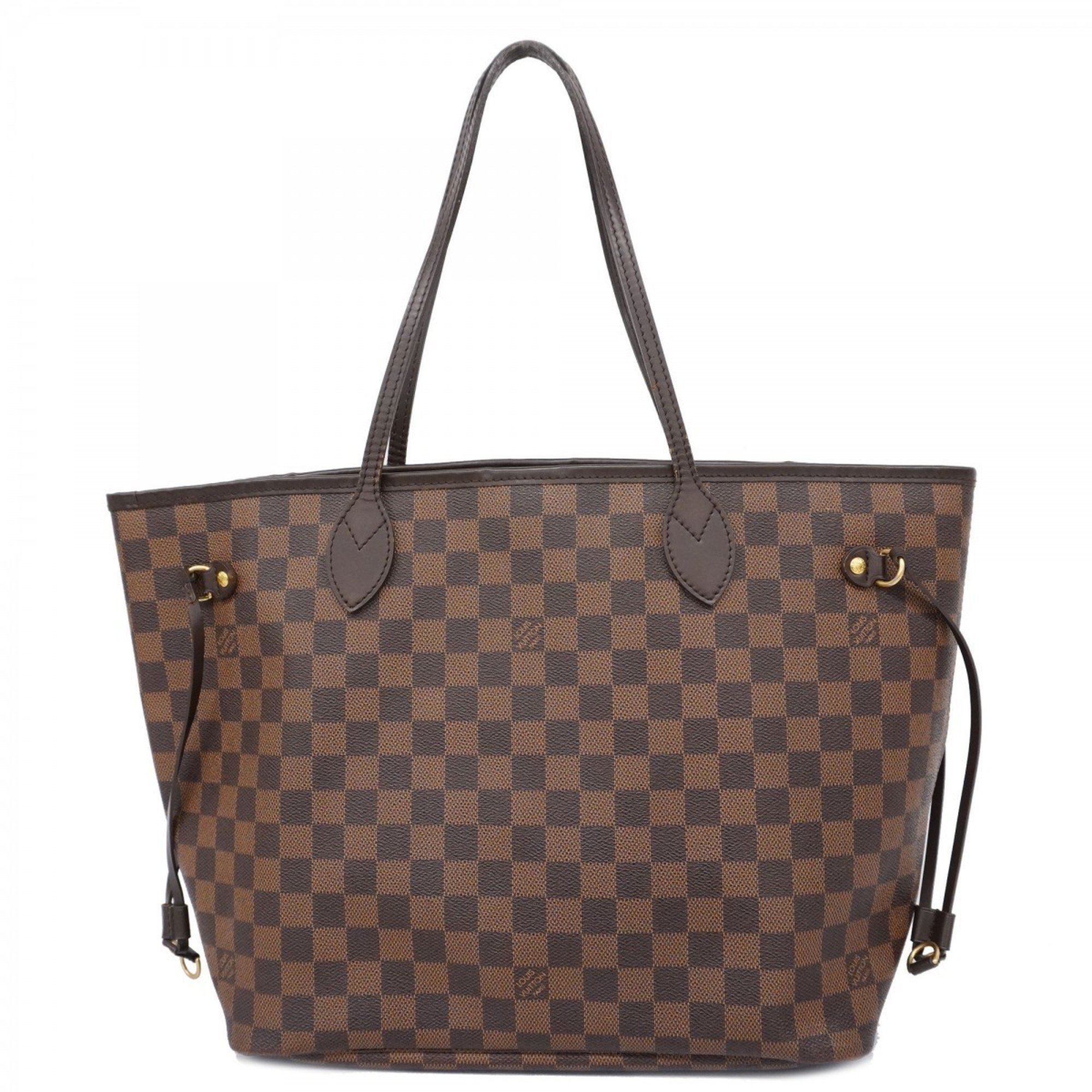 Louis Vuitton Tote Bag Damier Neverfull MM N51105 Ebene Women's