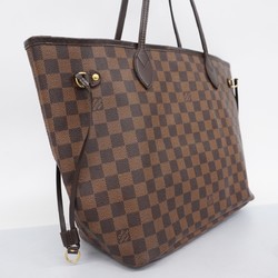 Louis Vuitton Tote Bag Damier Neverfull MM N51105 Ebene Women's