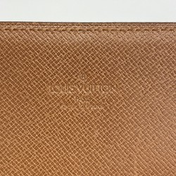 Louis Vuitton Long Wallet Monogram Porto Yen M6182 Brown Men's Women's