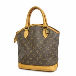 Louis Vuitton Handbag Monogram Lockit M40102 Brown Ladies