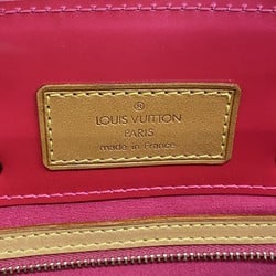 Louis Vuitton Handbag Vernis Reed PM M91221 Fuchsia Pink Ladies