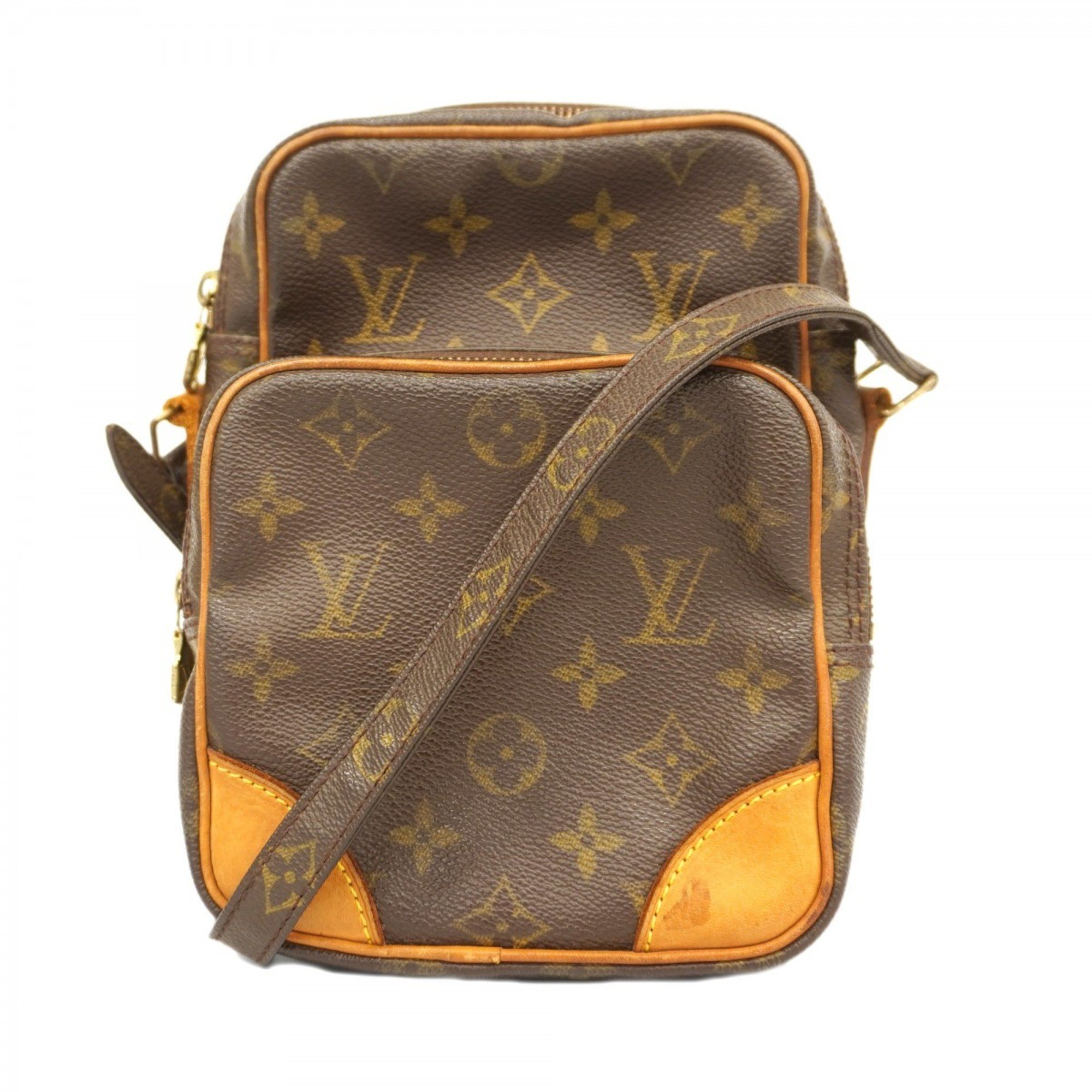 Louis Vuitton Shoulder Bag Monogram Amazon M45236 Brown Ladies