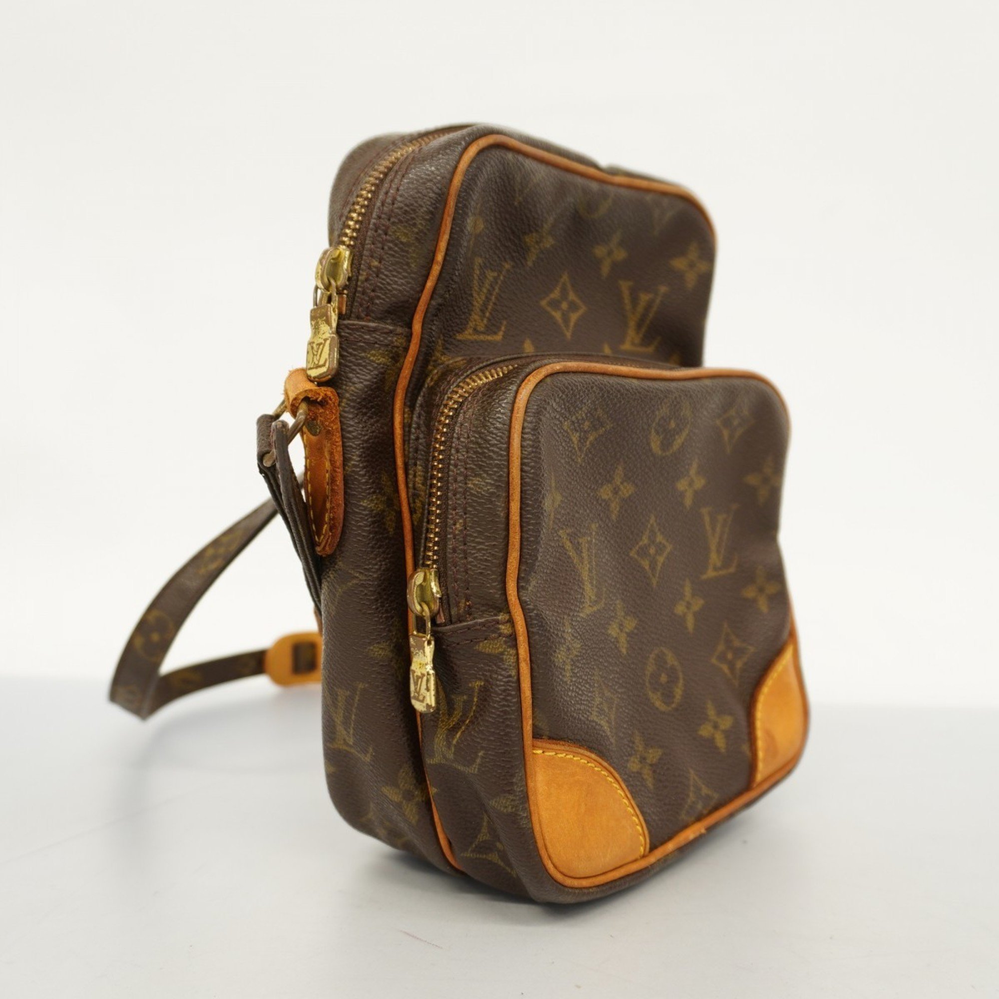 Louis Vuitton Shoulder Bag Monogram Amazon M45236 Brown Ladies