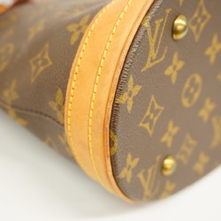 Louis Vuitton Tote Bag Monogram Bucket PM M42238 Brown Women's