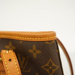 Louis Vuitton Tote Bag Monogram Bucket PM M42238 Brown Women's