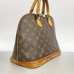 Louis Vuitton handbag Monogram Alma M51130 brown ladies