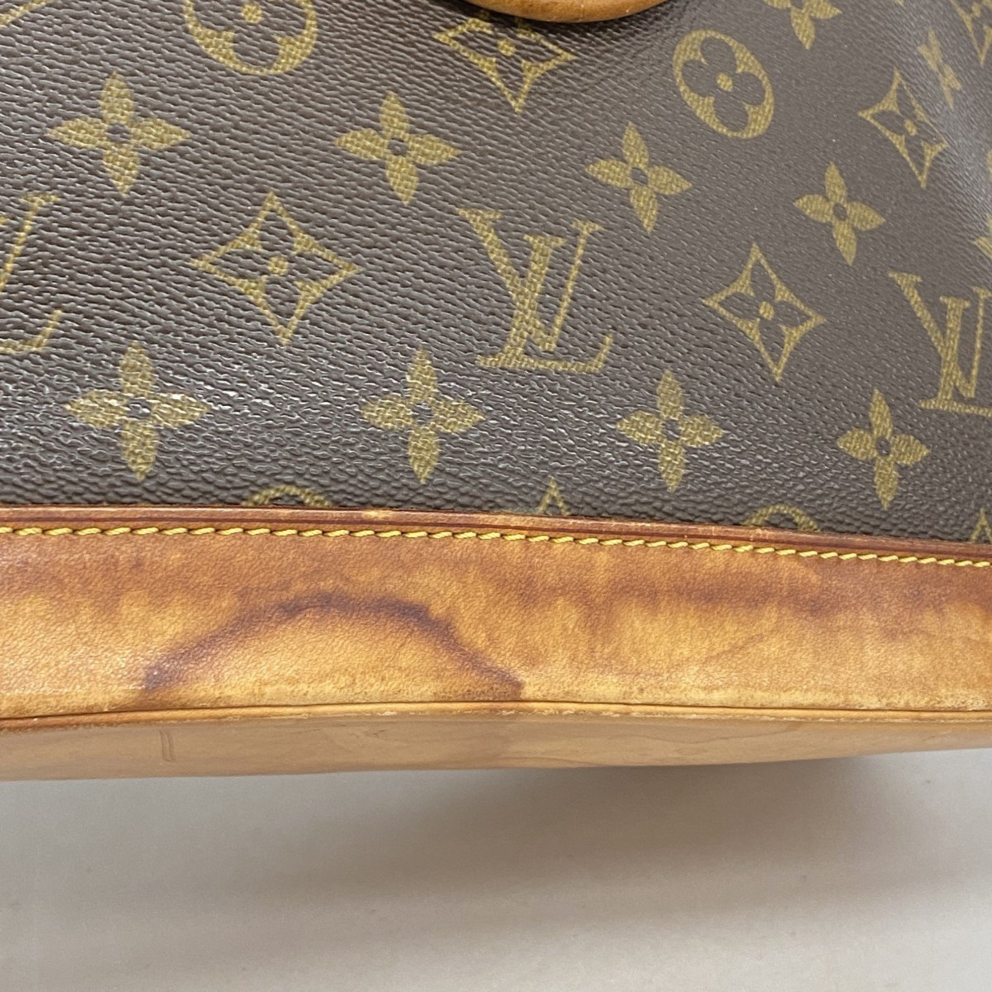 Louis Vuitton handbag Monogram Alma M51130 brown ladies