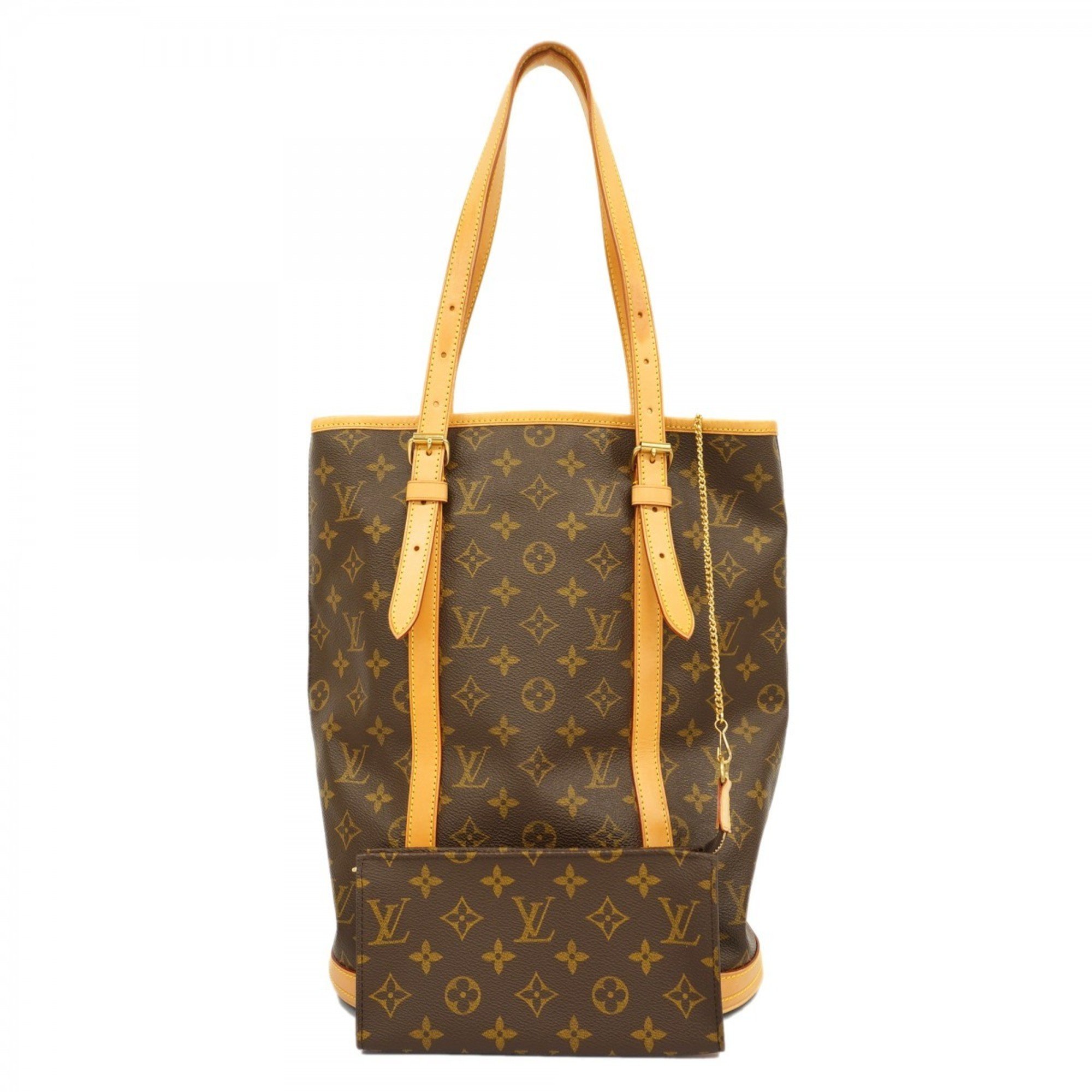 Louis Vuitton Tote Bag Monogram Bucket GM M42236 Brown Women's