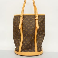 Louis Vuitton Tote Bag Monogram Bucket GM M42236 Brown Women's