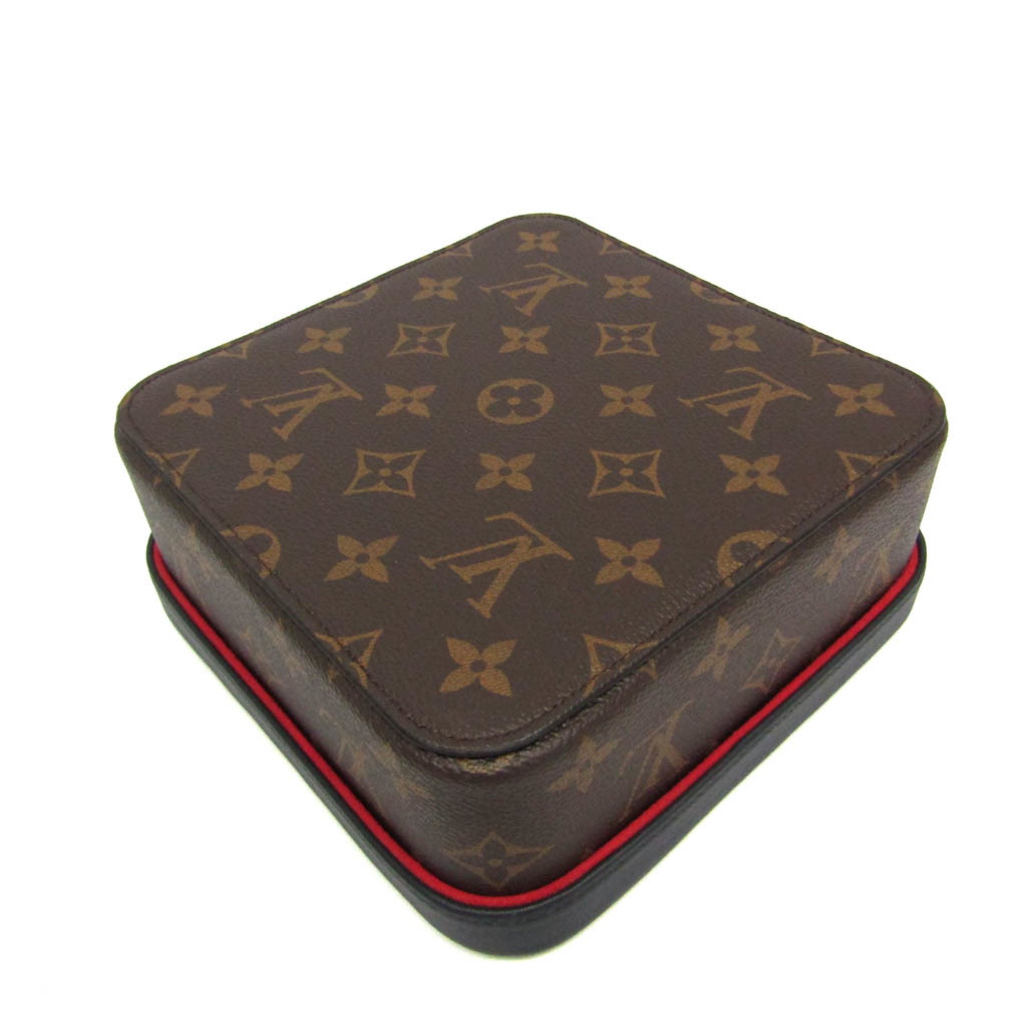 Louis Vuitton Monogram Leather PVC Brown,Noir Small item case Boite Camille GM GI0020