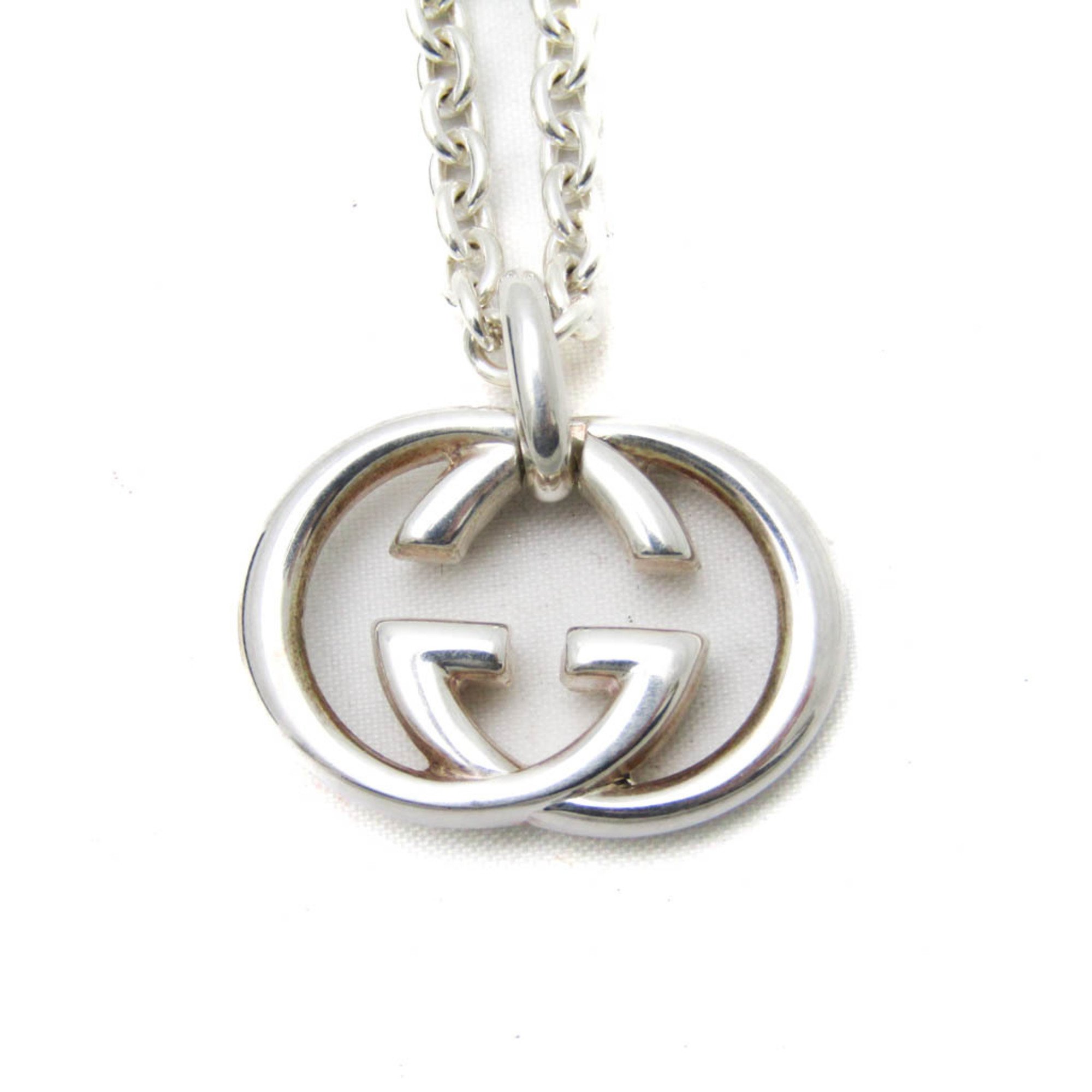 Gucci Gucci Interlocking Silver 925 Men,Women Fashion Pendant Necklace (Silver)