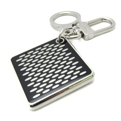 Louis Vuitton Portocle Damier Clark M66268 Keyring (Black,Silver)