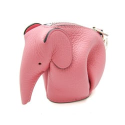 Loewe Elephant Keychain Women's Leather Coin Purse/coin Case Pink