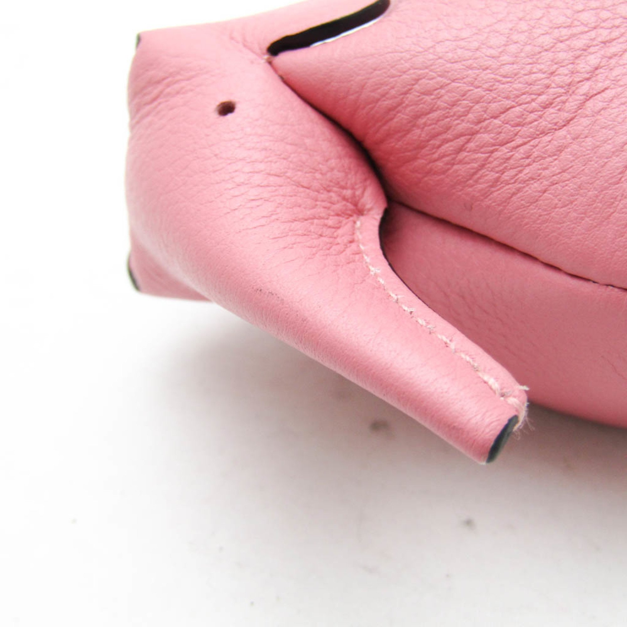 Loewe Elephant Keychain Women's Leather Coin Purse/coin Case Pink