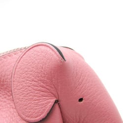 Loewe Elephant Keychain Women's Leather Coin Purse/coin Case Pink