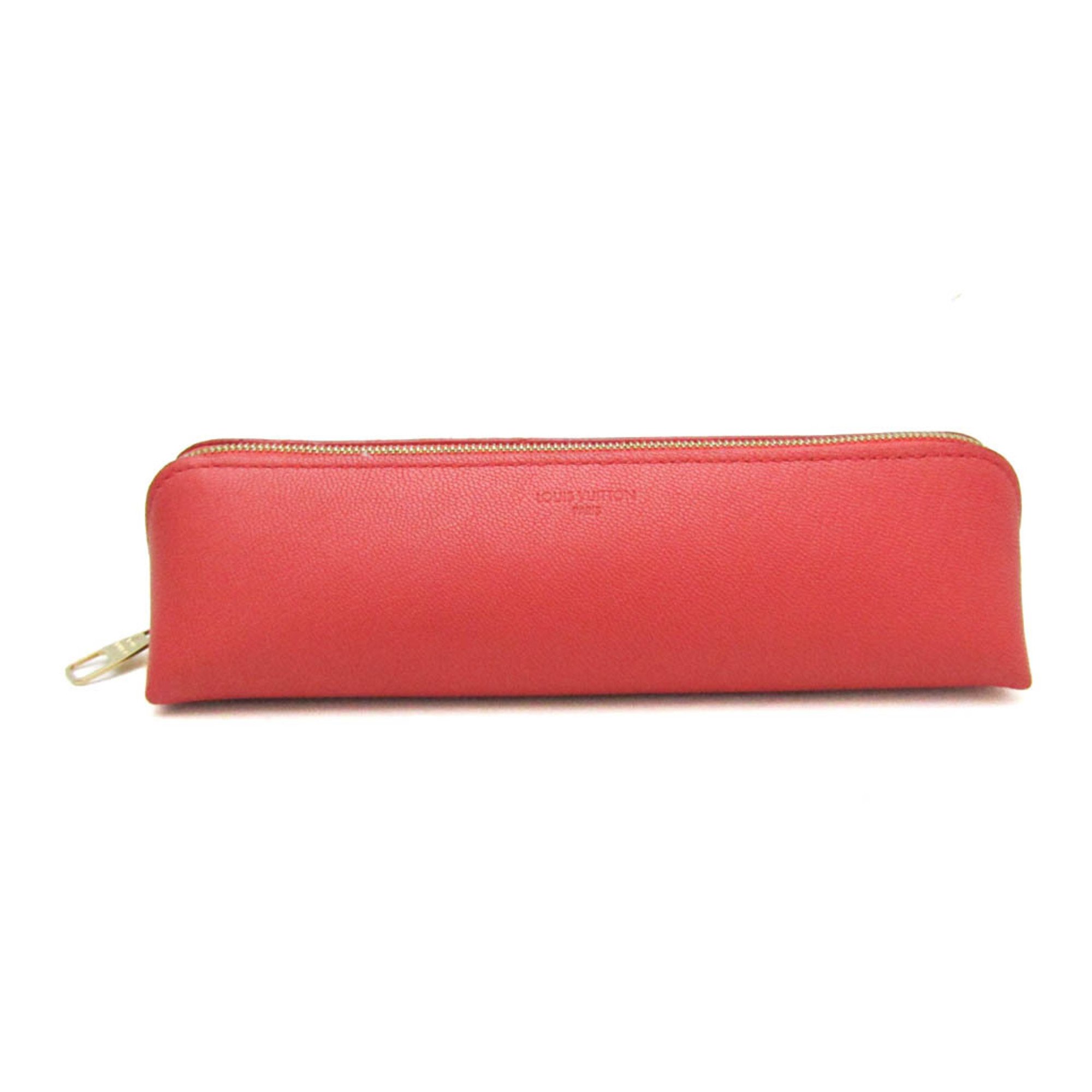 Louis Vuitton Leather Pen Case (Coral Pink) Truth Elizabeth