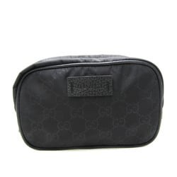 Gucci GG Nylon 510341 Women's Nylon Pouch Black