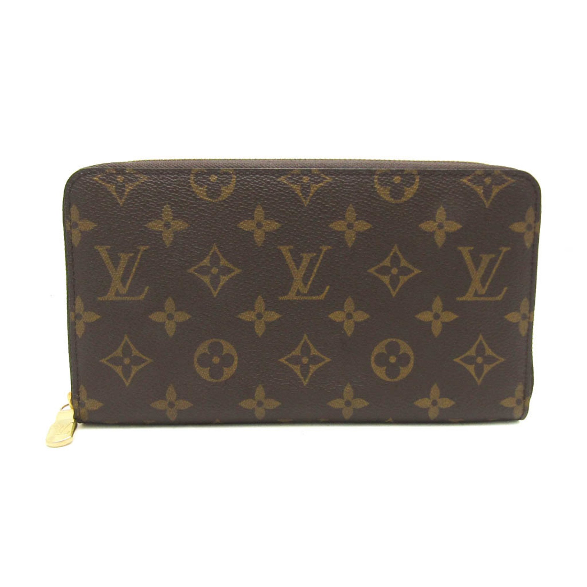 Louis Vuitton Monogram Zippy Organizer M62581 Unisex Monogram Long Wallet (bi-fold) Monogram