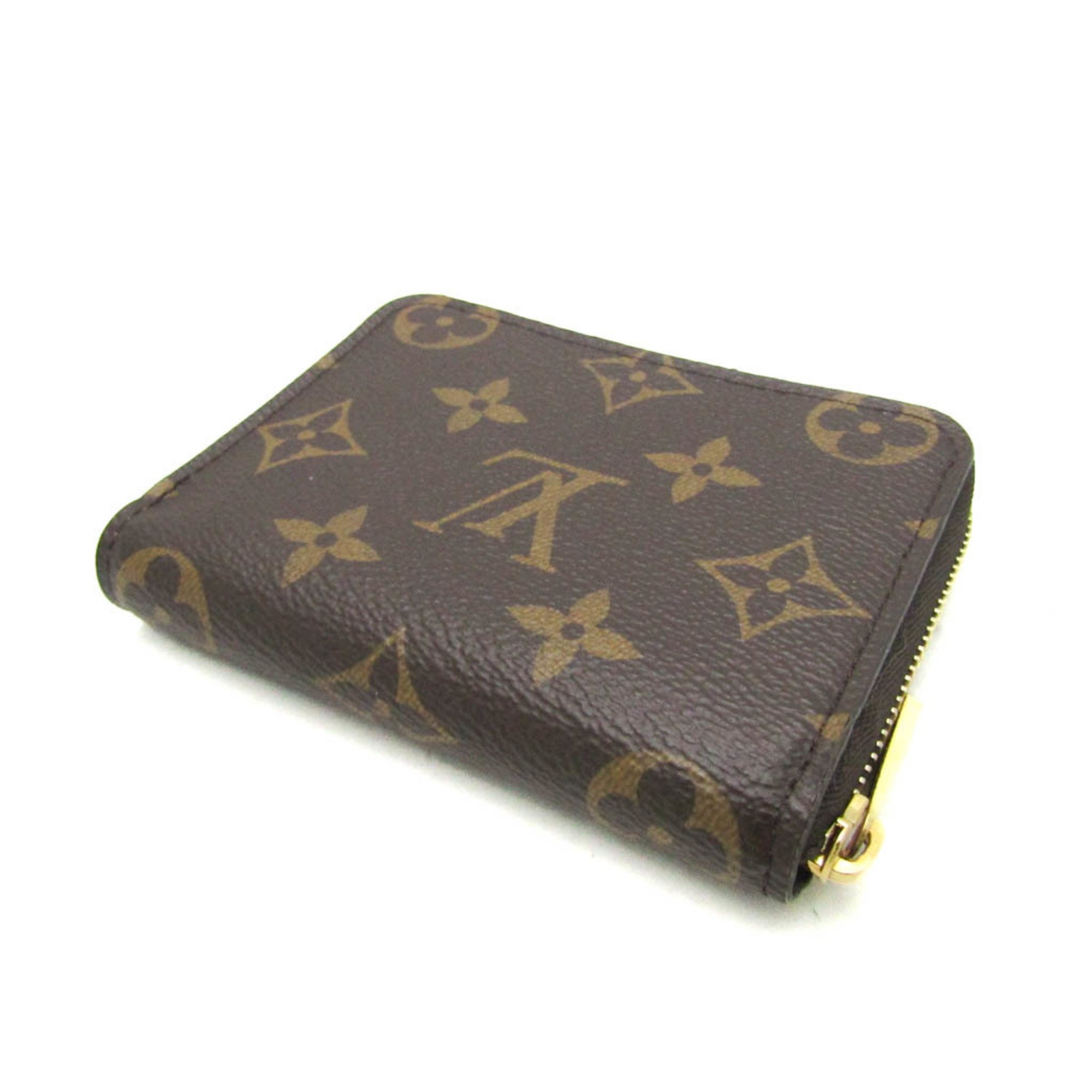 Louis Vuitton Monogram Zippy Coin Purse M60067 Men,Women Monogram Coin Purse/coin Case Monogram