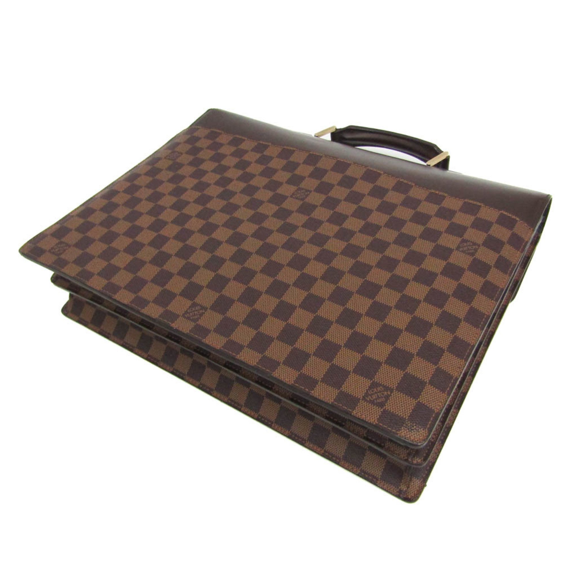 Louis Vuitton Damier Altona GM N53312 Men's Briefcase Ebene