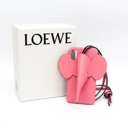 Loewe Leather Phone Bumper For IPhone X Pink Elephant 103.30AB05