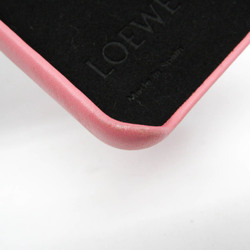 Loewe Leather Phone Bumper For IPhone X Pink Elephant 103.30AB05