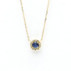 4°C Diamond And Color Stone Necklace Yellow Gold (18K) Color Stone,Diamond Men,Women Fashion Neck Chain (Gold)