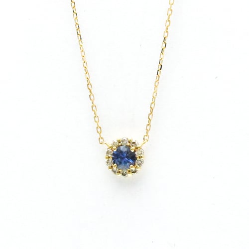 4°C Diamond And Color Stone Necklace Yellow Gold (18K) Color Stone,Diamond Men,Women Fashion Neck Chain (Gold)