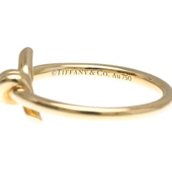 Tiffany Knot Ring Pink Gold (18K) Fashion No Stone Band Ring Pink Gold