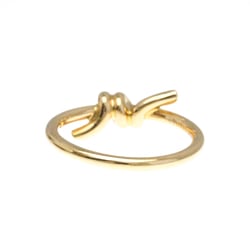 Tiffany Knot Ring Pink Gold (18K) Fashion No Stone Band Ring Pink Gold