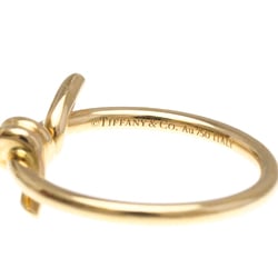 Tiffany Knot Ring Pink Gold (18K) Fashion No Stone Band Ring Pink Gold