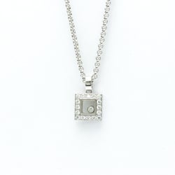 Chopard Happy Diamond 79/2896 White Gold (18K) Diamond Men,Women Fashion Pendant Necklace (Silver)