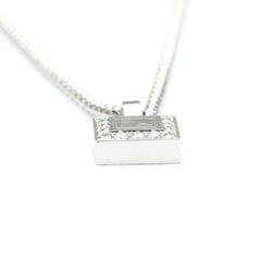 Chopard Happy Diamond 79/2896 White Gold (18K) Diamond Men,Women Fashion Pendant Necklace (Silver)