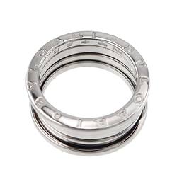 BVLGARI B-ZERO1 3-Band #57 Ring K18 WG White Gold 750