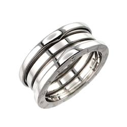 BVLGARI B-ZERO1 3-Band #57 Ring K18 WG White Gold 750