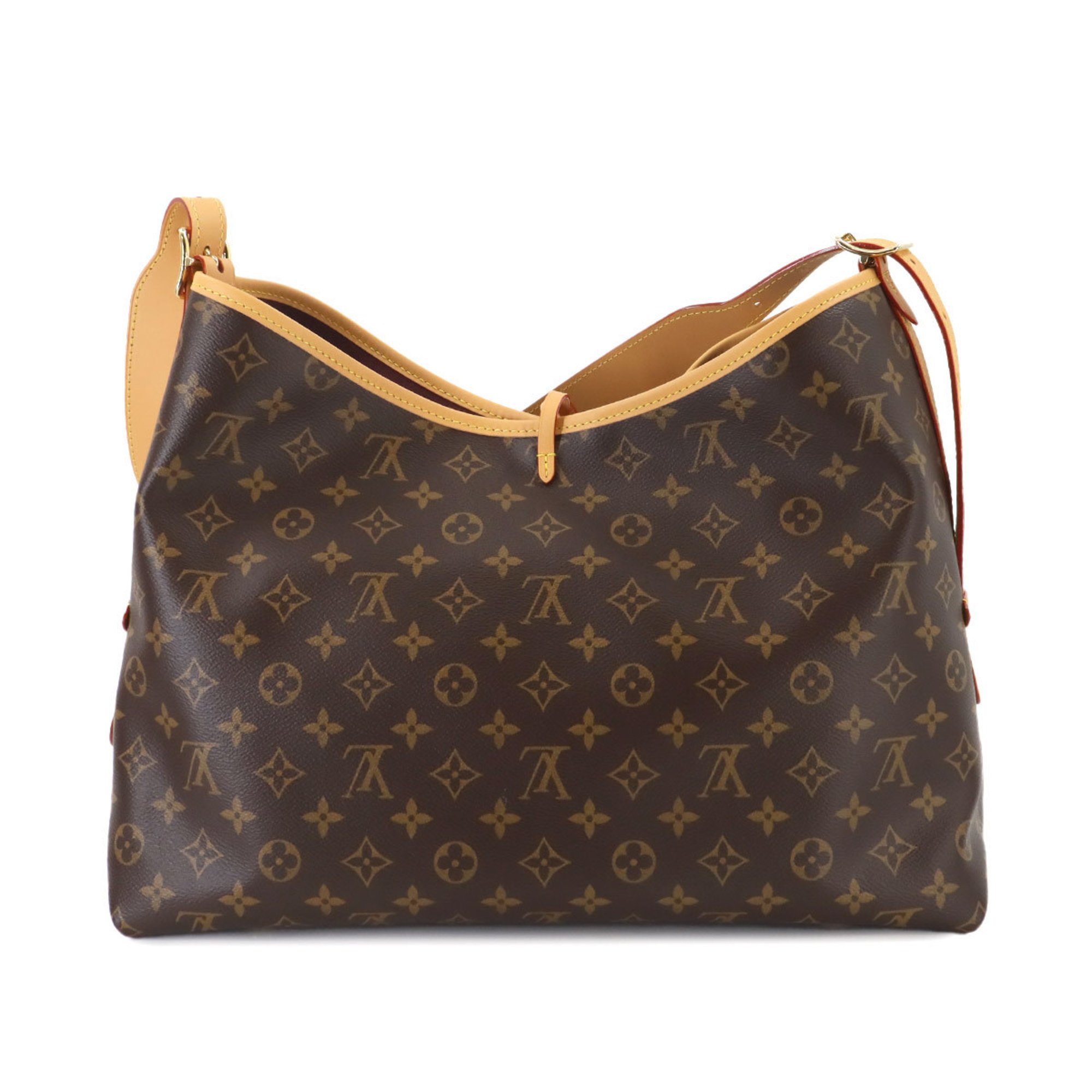 Louis Vuitton LOUIS VUITTON Monogram Carryall NM MM Shoulder Bag Brown M46197 RFID