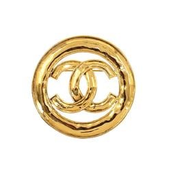 CHANEL Coco Mark Brooch Gold 94P