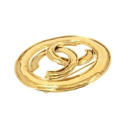 CHANEL Coco Mark Brooch Gold 94P