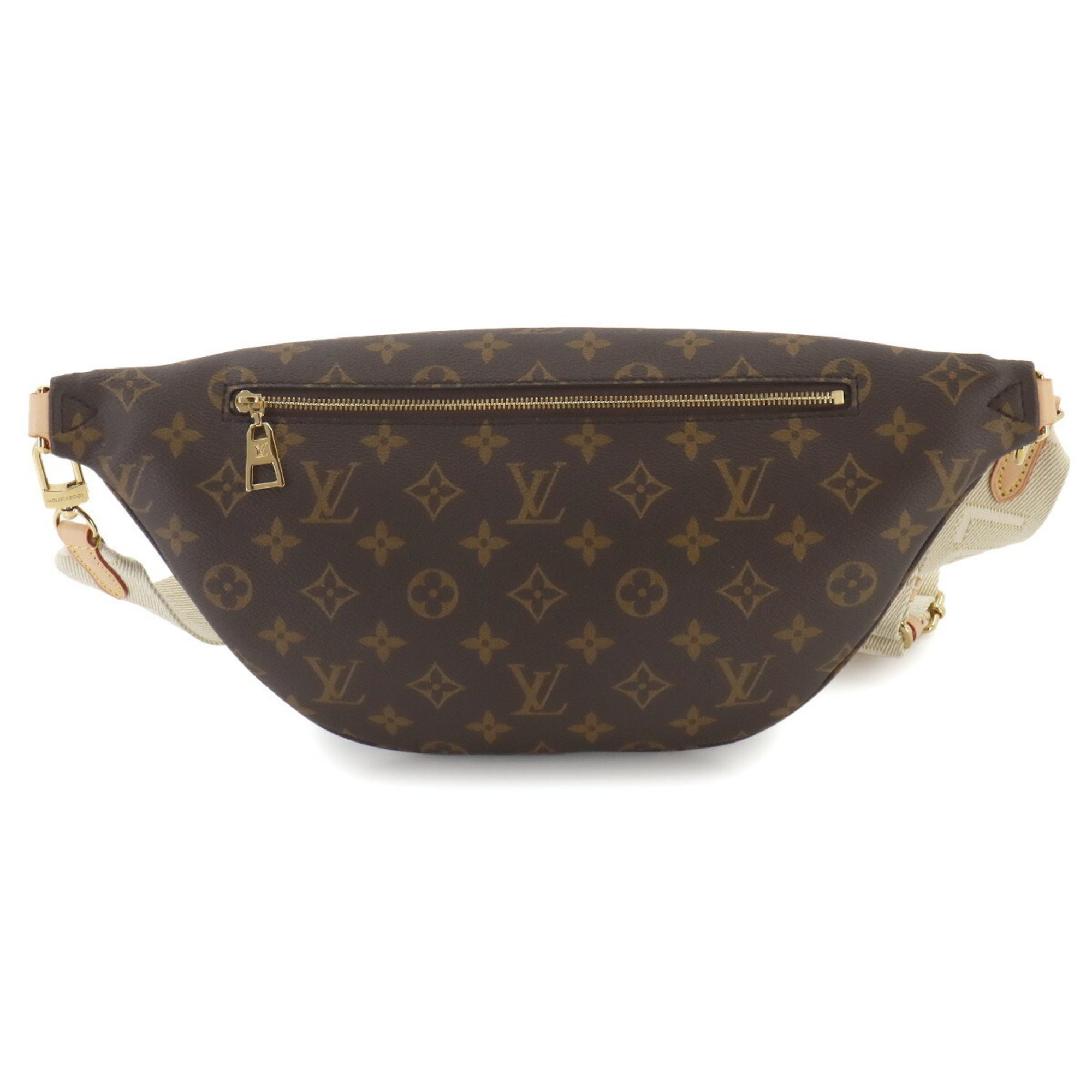 Louis Vuitton LOUIS VUITTON Monogram High Rise Body Bag Brown Gold Hardware M46784 RFID