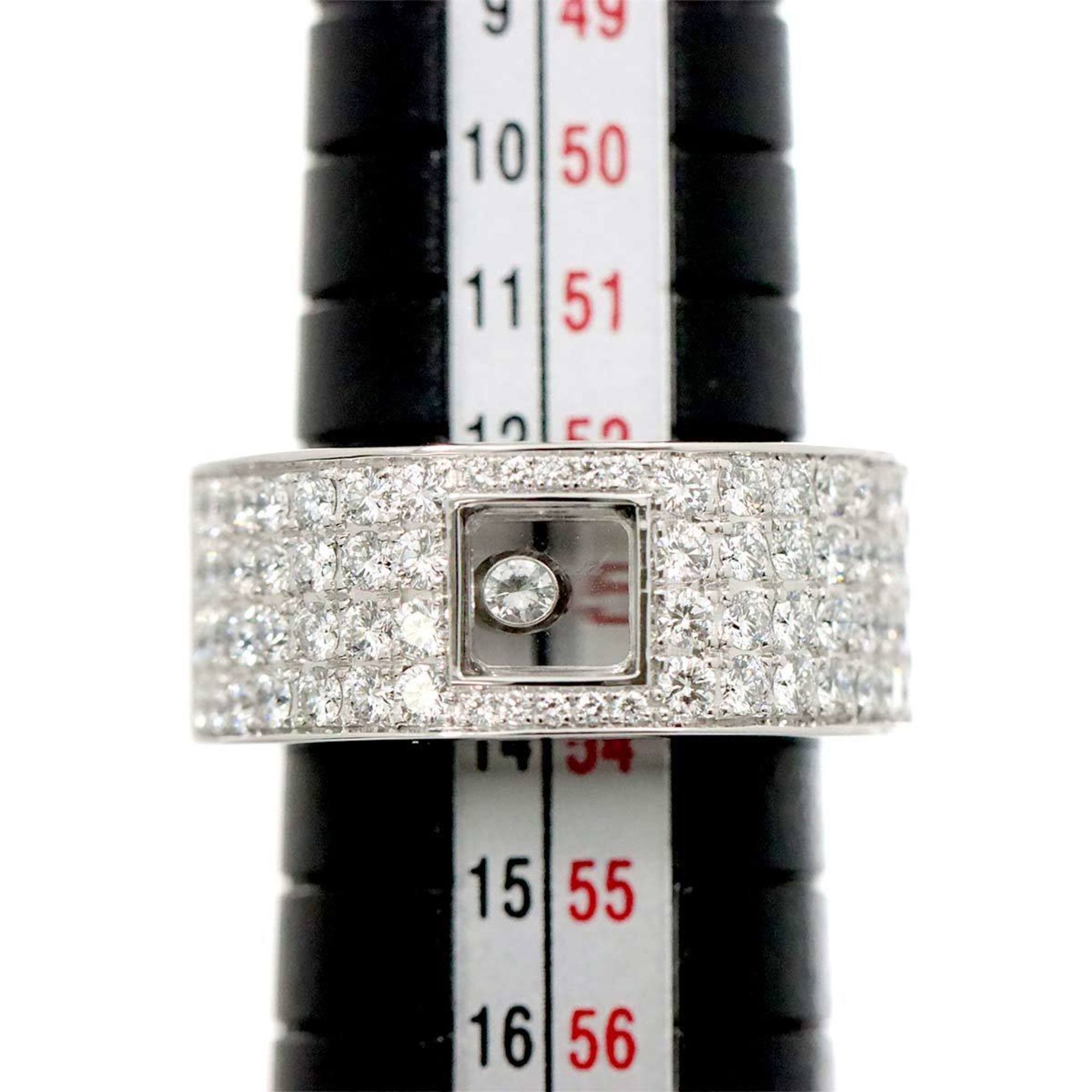 Chopard Happy Diamond Ring K18WG White Gold 750