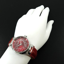 Louis Vuitton LOUIS VUITTON Tambour Attraction Heart Diamond Q13M2 Ladies Watch Red Quartz