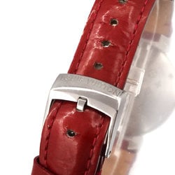 Louis Vuitton LOUIS VUITTON Tambour Attraction Heart Diamond Q13M2 Ladies Watch Red Quartz