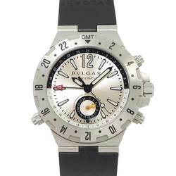 BVLGARI Diagono Professional GMT Men's Watch GMT40S Silver Automatic