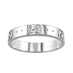 Gucci Icon #15 Ring, K18 WG White Gold 750, Ring