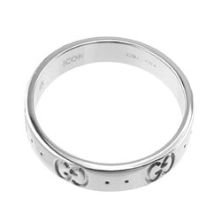 Gucci Icon #15 Ring, K18 WG White Gold 750, Ring