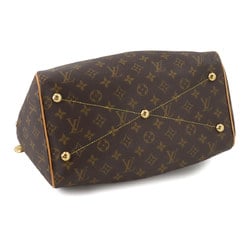 Louis Vuitton LOUIS VUITTON Monogram Tivoli GM Brown M40144 Gold hardware