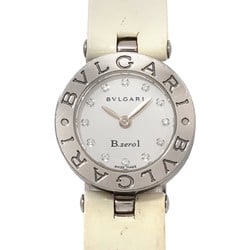 BVLGARI B-zero 1 BZ22S Ladies Watch 12P Diamond White Quartz