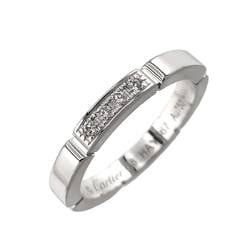 Cartier Maillon Panthere #48 Ring Diamond K18WG White Gold 750