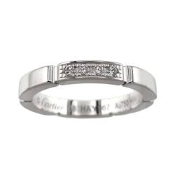 Cartier Maillon Panthere #48 Ring Diamond K18WG White Gold 750