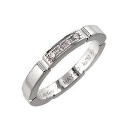 Cartier Maillon Panthere #48 Ring Diamond K18WG White Gold 750